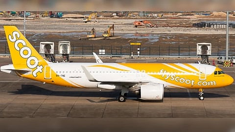Scoot Airlines flight