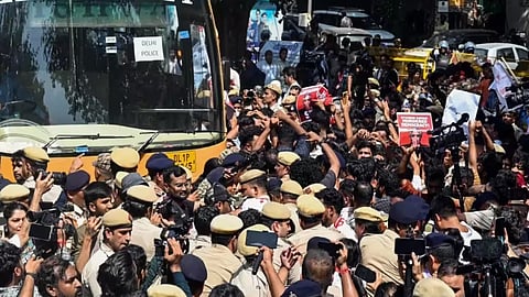 Press Club condemns police action on journalists at anti-CEC protests, seeks steps on sexual-harassment complaints
