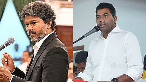 File poaching case against CM Vijay, Aadhav Arjuna
