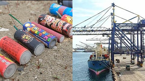 DRI seizes Chinese-origin fireworks worth over Rs 12 cr at Chennai Port