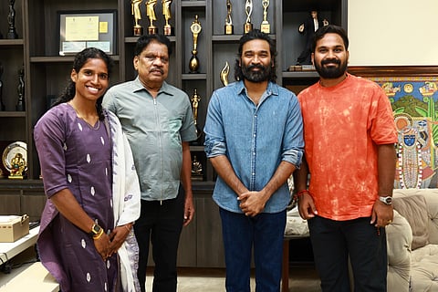 Dhanush congratulates Asian Games medallist Vithya Ramraj
