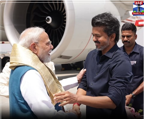 PM Modi; CM Vijay