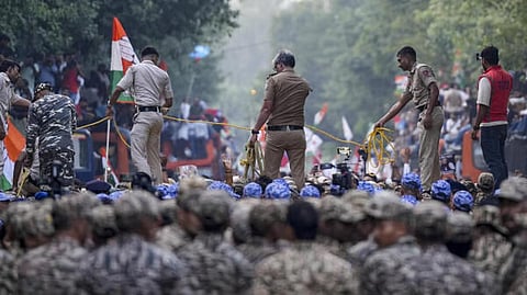 Police seek paramilitary extension till October 20.