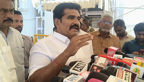 Electricity and Law Minister R Nirmalkumar