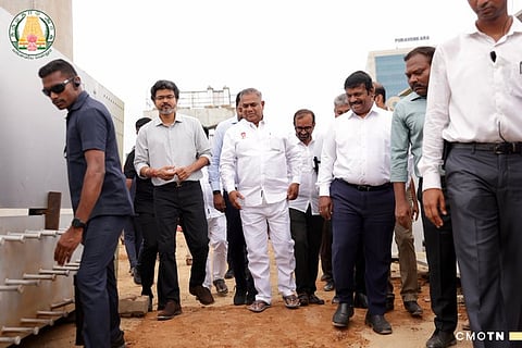 CM Vijay lays ground for Rs 3,109 crore Ring Main Project