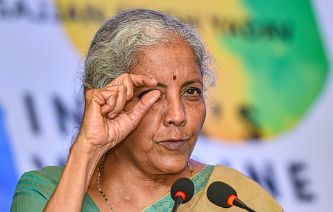 Finance Minister Nirmala Sitharaman