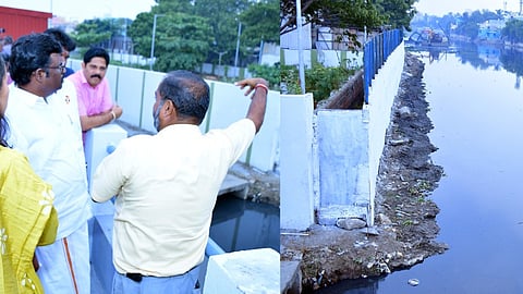 Minister monsoon inspection