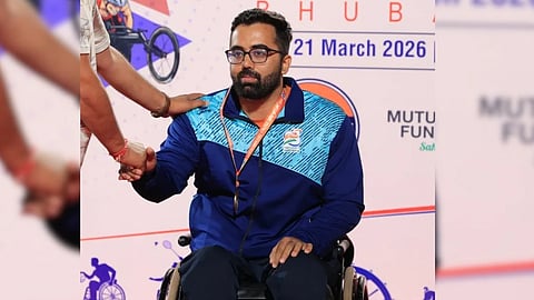 Sukhchain bags bronze medal in javelin throw F55 category