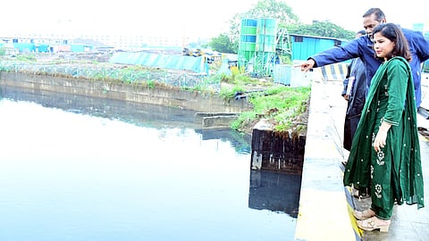 Mayor Priya inspects monsoon works, inaugurates Ward 181 office