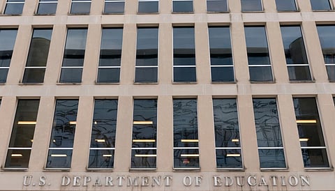 The U.S. Department of Education building is seen in Washington