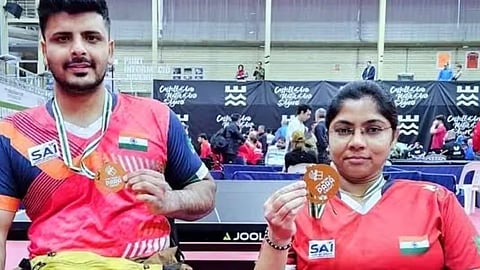 Para Asiad: Bhavina-Subham pair signs off with bronze in mixed doubles TT