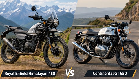 Is Royal Enfield Himalayan 450 a Better Choice Than Continental GT 650?