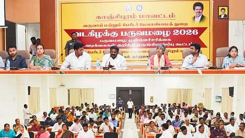 Minister, MLA flag delay in monsoon preparedness review meet