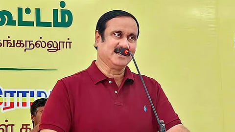 PMK president Anbumani Ramadoss