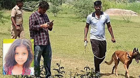 Investigation on to find the missing Gingee girl (inset) Hemavathi