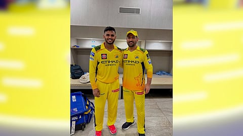 MS Dhoni & Uriv patel