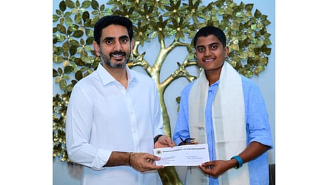 Shree Charani Awarded with 2.5 cr cash