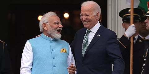 Prime Minister Narendra Modi and US President Joe Biden