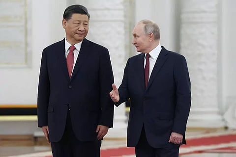  Xi Jinping and Vladimir Putin