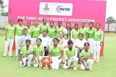 Green Invaders won the TNCA Freyer Cup ODI tournament