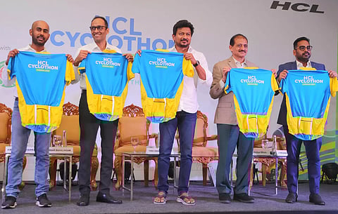 The cyclothon was launched and its jersey was unveiled on Wednesday