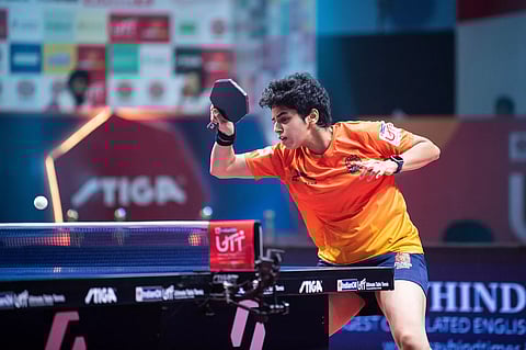 Archana Kamath of Puneri Paltan in action