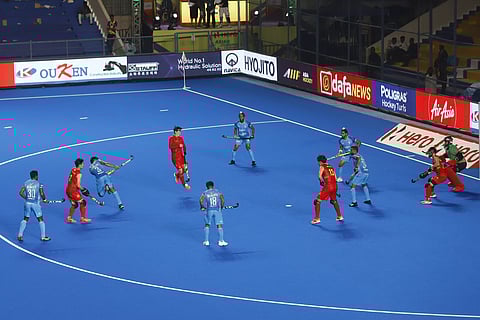 India started its campaign on a winning note (Credits: Justin George)