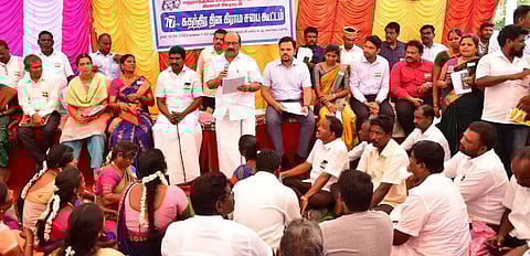 Grama Sabha meeting held at Kinnar village