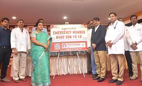 Madurai Mayor launches helpline for rapid treatment of brain stroke