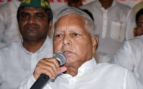 RJD national president Lalu Prasad 