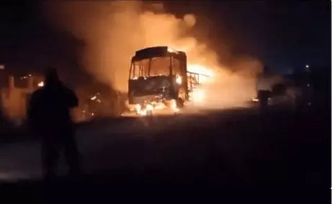 Truck ablaze in Unnao was not headed for Ayodhya