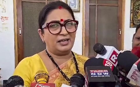 Smriti Irani in Amethi