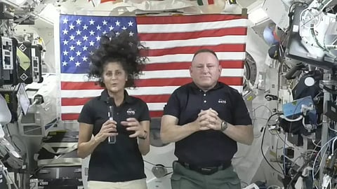 Astronauts Suni Williams, Butch Wilmore 