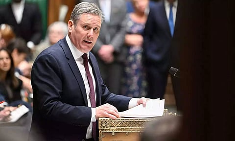 UK Opposition Leader Sir Keir Starmer