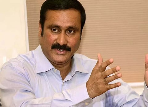 PMK president Anbumani Ramadoss 
