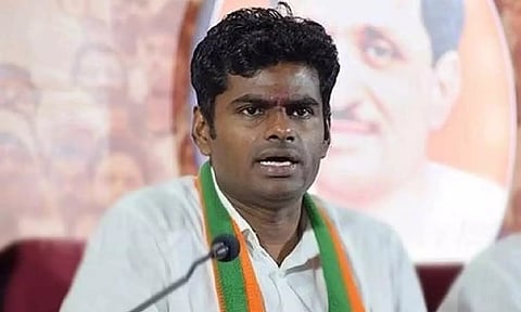 No evidence given, says Annamalai