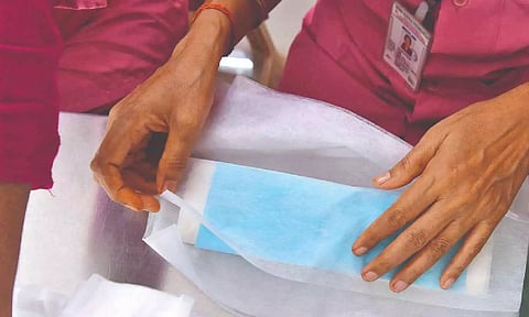 Climate change hits menstrual health