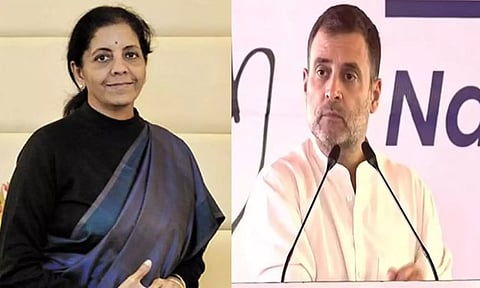 Nirmala Sitharaman, Rahul Gandhi