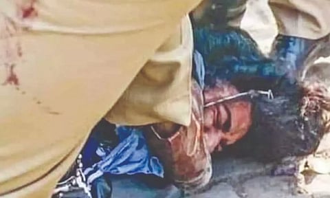 2021 farmers’ stir visual falsely linked to wrestler