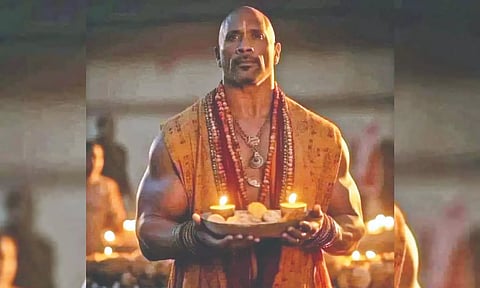 AI images of The Rock shared with false context