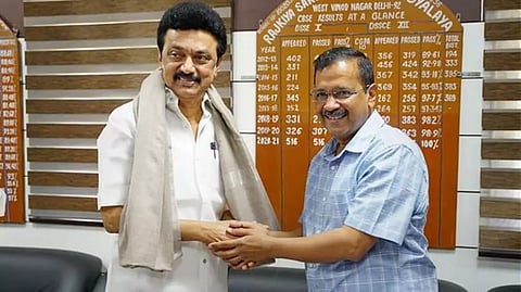 Arvind Kejriwal will meet his Tamil Nadu counterpart MK Stalin today