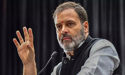 Congress leader Rahul Gandhi