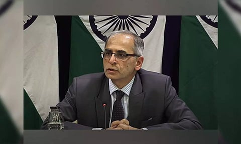 Foreign Secretary Vinay Mohan Kwatra (Source: YouTube/MEA)