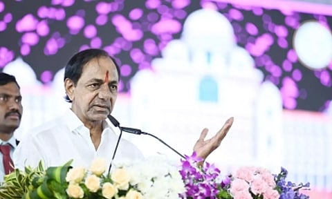Telangana Chief Minister K. Chandrasekhar Rao 