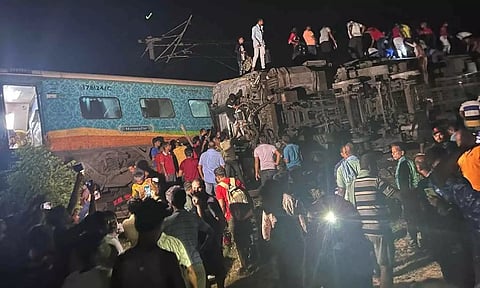 Visual from the spot. (Daily Thanthi)