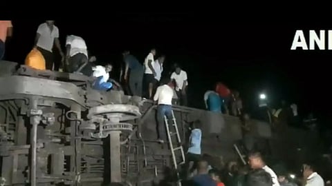 Visuals from the spot (ANI twitter)