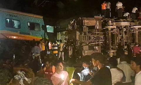 Visuals from Balasore in Odisha (PTI)