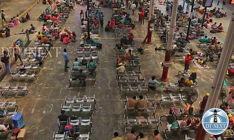 Visuals from Dr MGR Central railway station, Chennai (Image: Hemanathan)