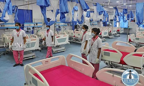 Special ward set up in RGGGH hospital. Hemanathan M