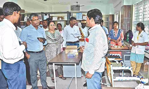 Monitoring officer Roy inspects various projects in Ariyalur dist